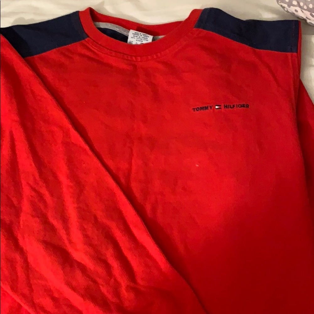 Vintage Tommy Hilfiger Long Sleeve Waffle Shirt